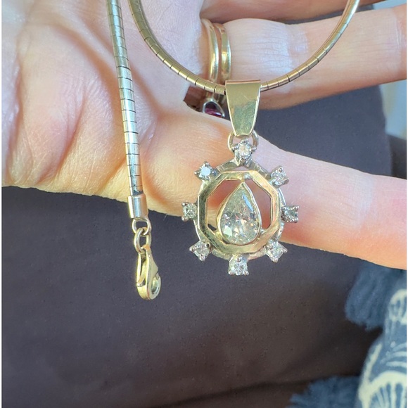E.DeHaven 14k & Diamonds Pendant - Picture 3 of 10